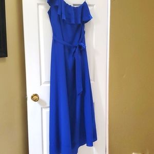 Banana Republic Size XL Blue Maxi Dress